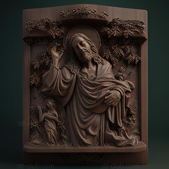 3D model st jesus (STL)